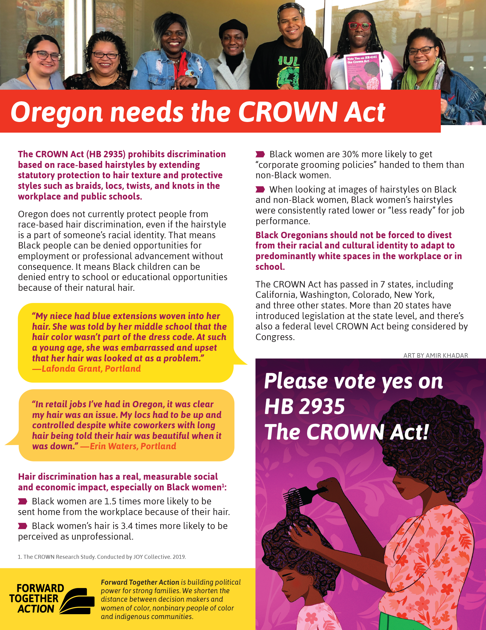 Oregon needs the CROWN Act